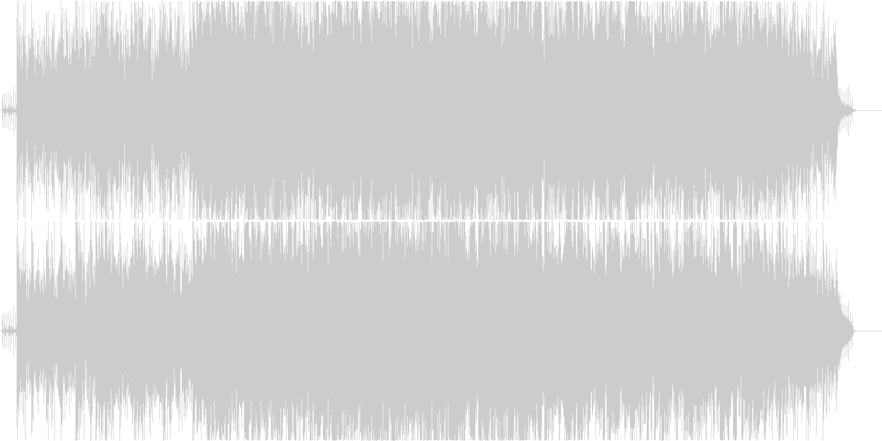 自然を感じる爽やかなアコギBGMの未再生の波形