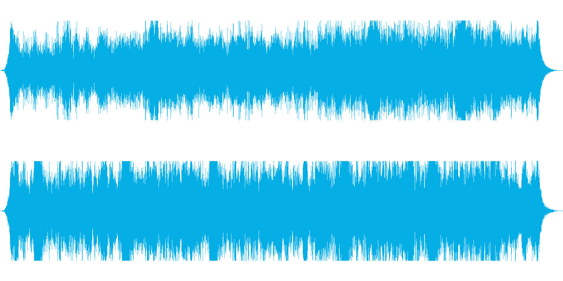 重厚な旋律が胸に突き刺さるオーケストラ曲の再生済みの波形