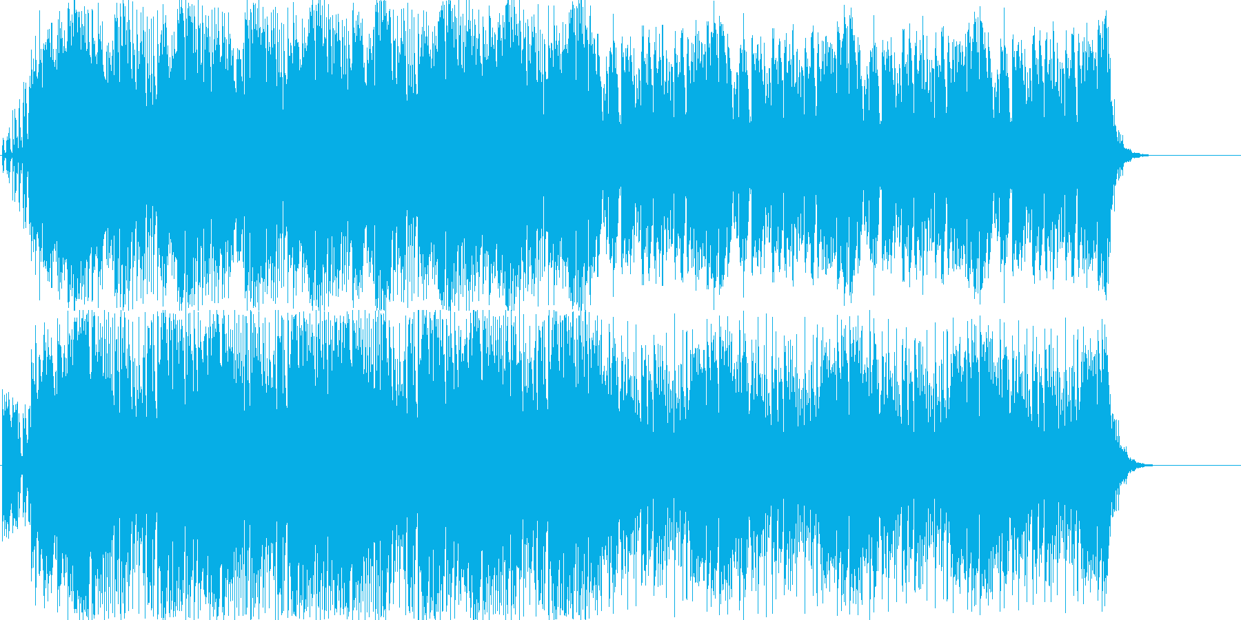デジタルアジアトラック BGMバージョンの再生済みの波形