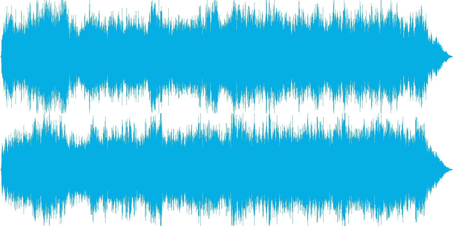 新たな物語の始まりの再生済みの波形