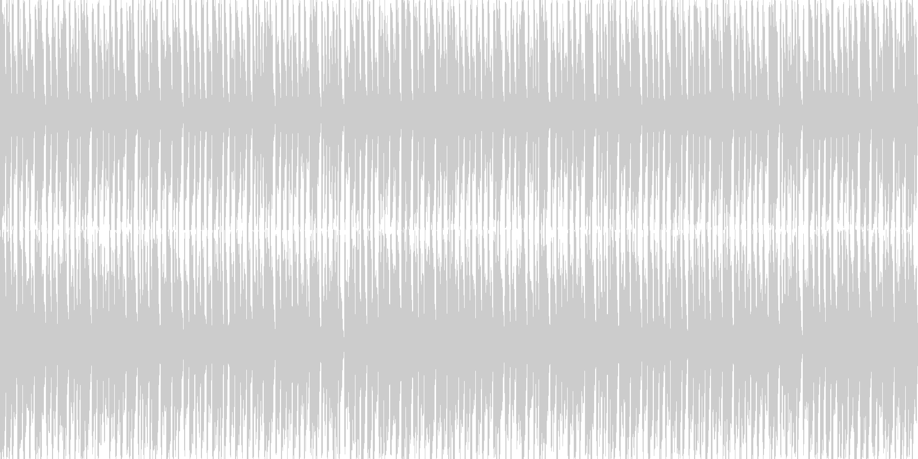 陽気で明るいテーマパーク風の未再生の波形