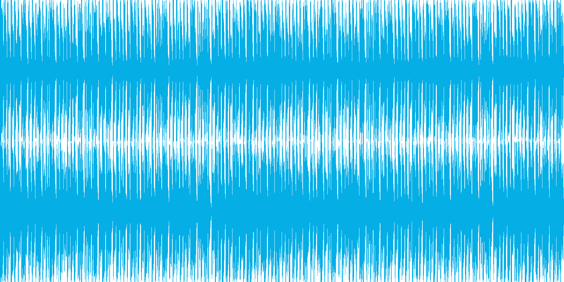 陽気で明るいテーマパーク風の再生済みの波形