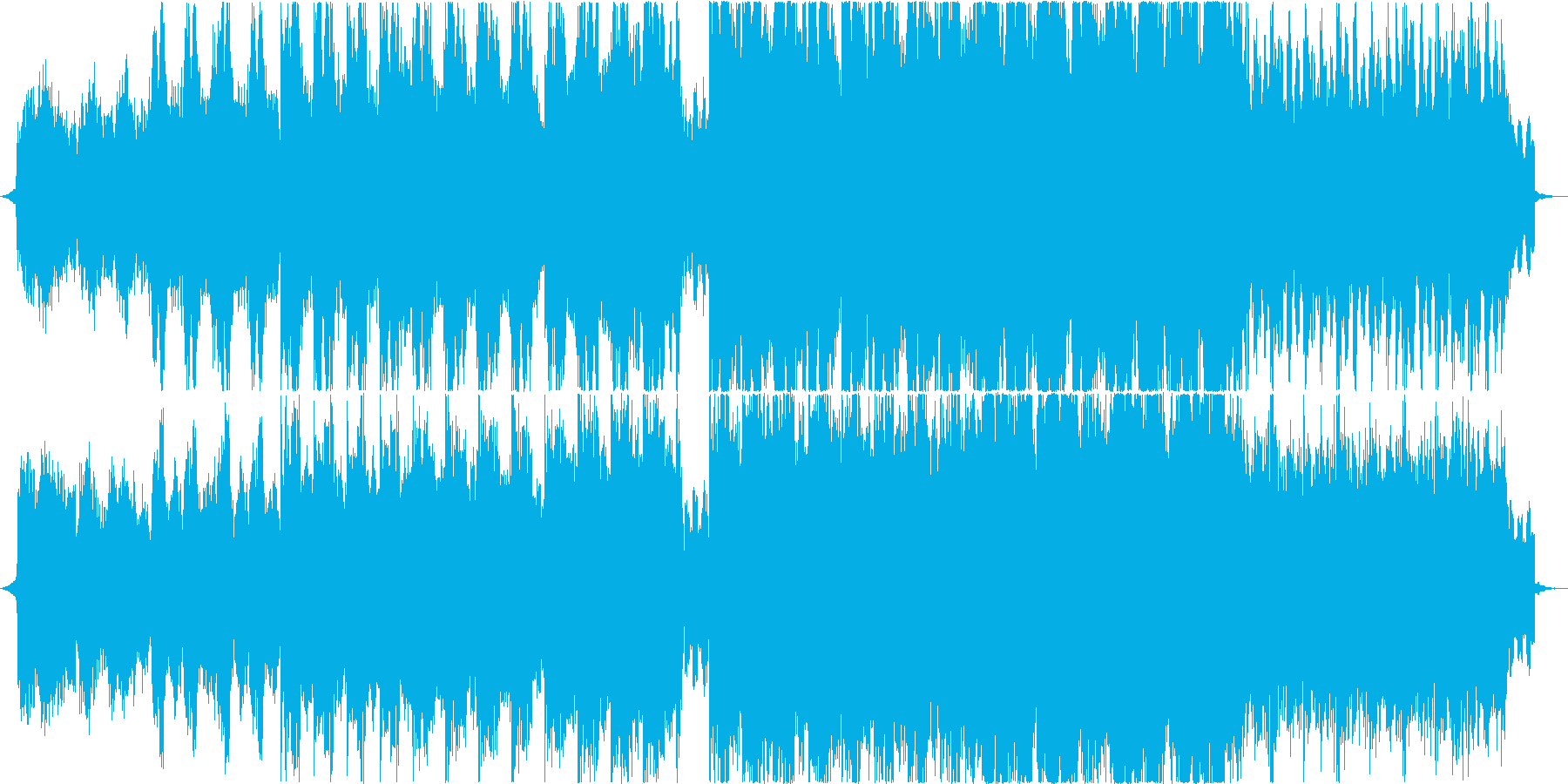 アジアンテイストな楽曲ですの再生済みの波形