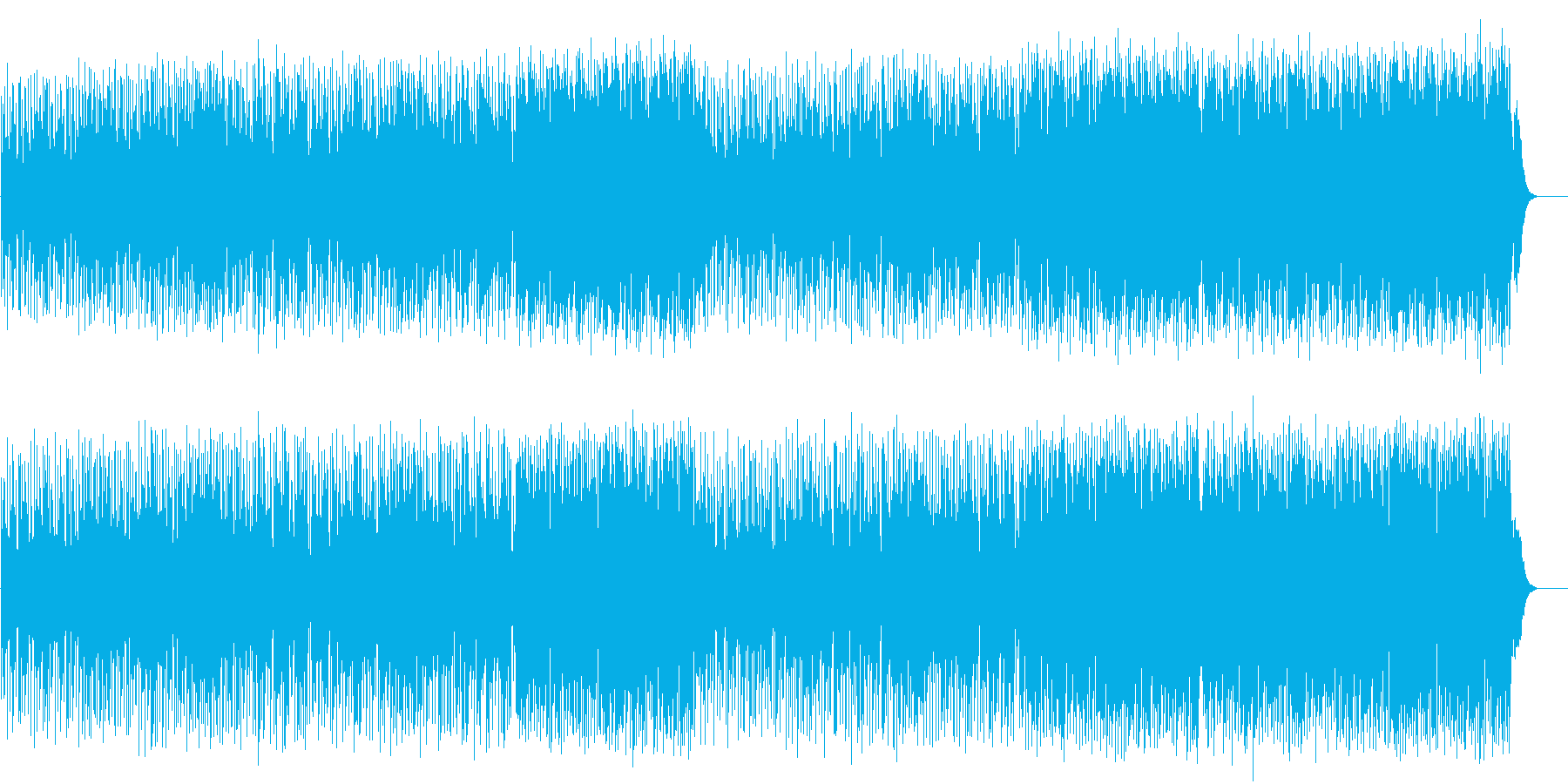 ほのぼのと優しいポップ(フルサイズ)の再生済みの波形