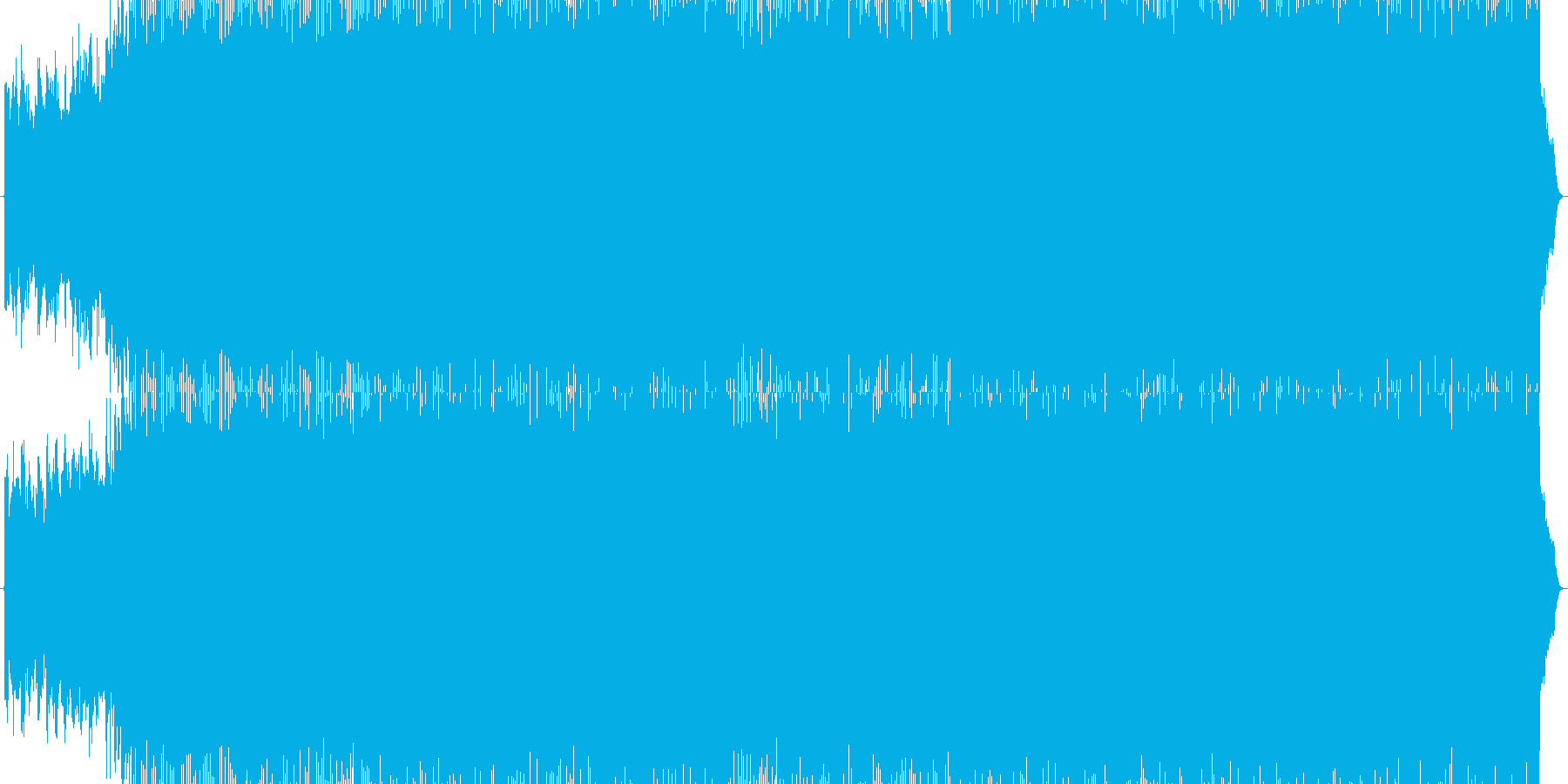疾走感があり、切なくクールな曲です。の再生済みの波形