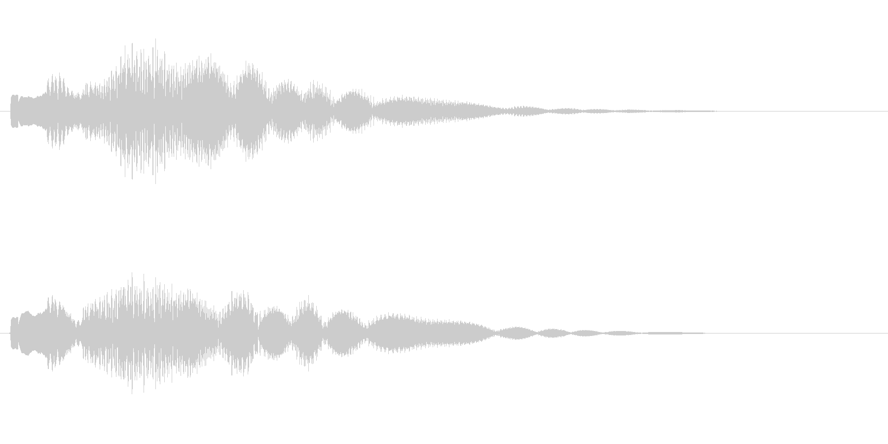 携帯、スマホなどの着信音です の未再生の波形