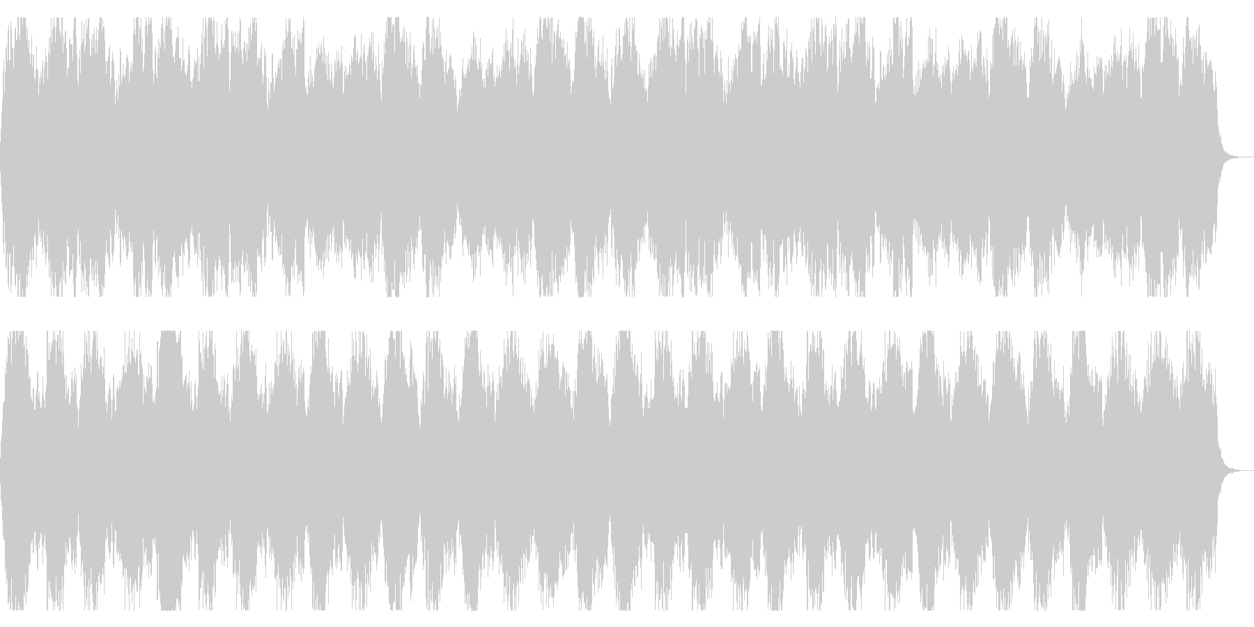 哀愁感あるストリングス ファンタジー楽曲の未再生の波形