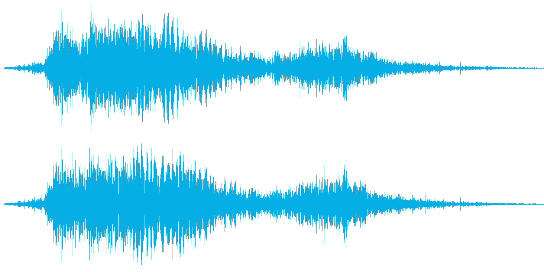 斬撃音!(刀や剣で斬る/刺す効果音)09の再生済みの波形