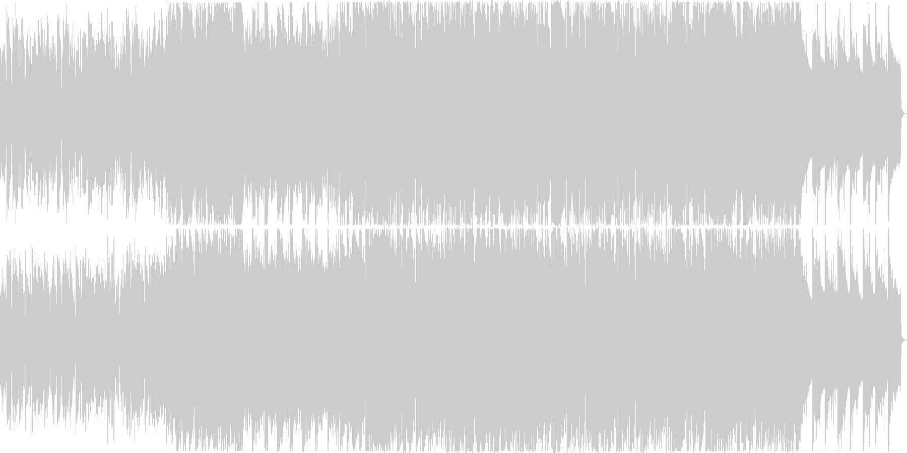美しくノストラジックなフルート主体ワルツの未再生の波形