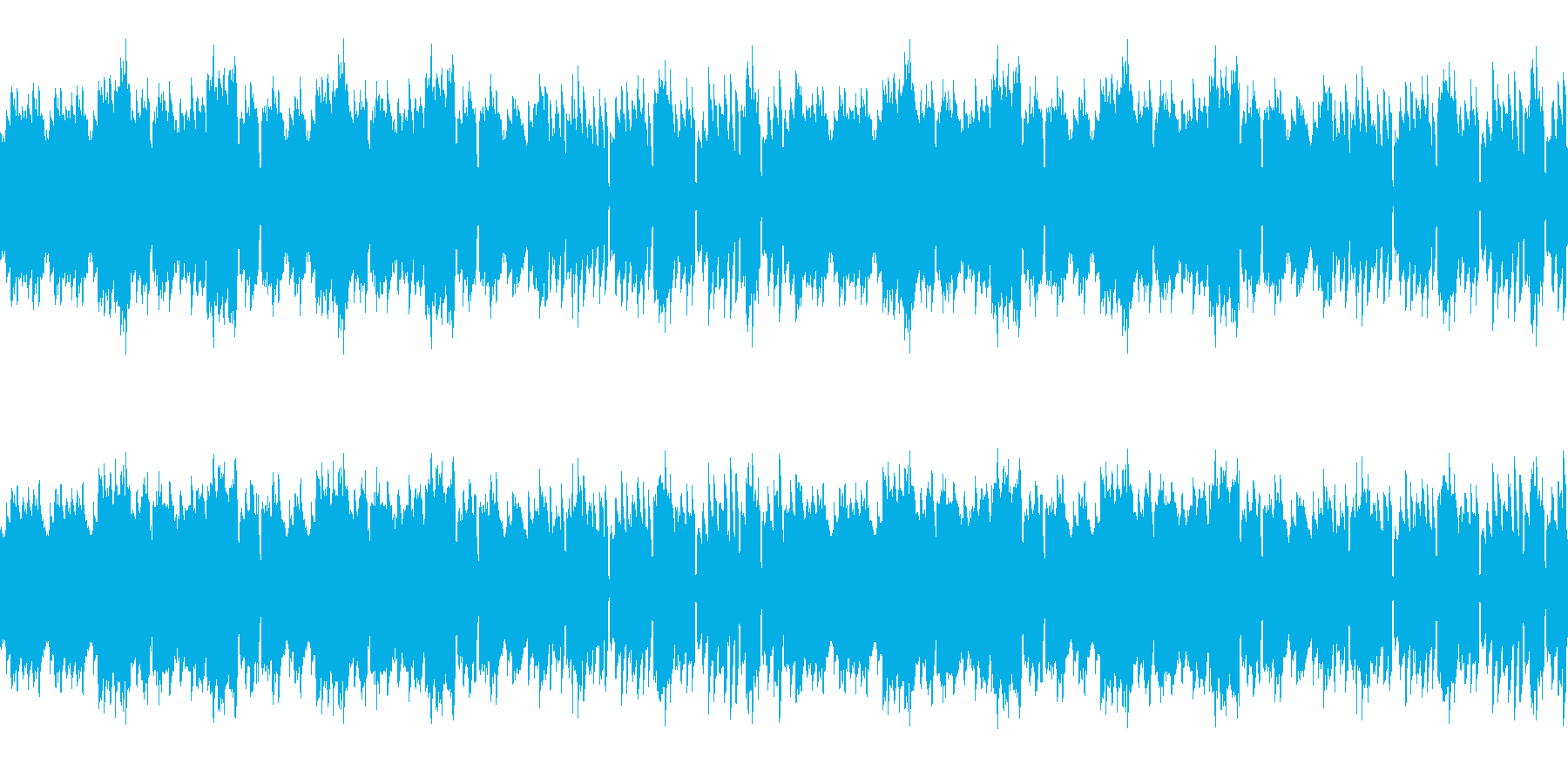 神秘的なAadd9のアルペジオの再生済みの波形
