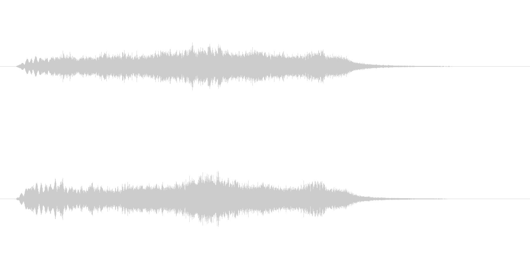 SF,不思議、ホラー系の音ですの未再生の波形