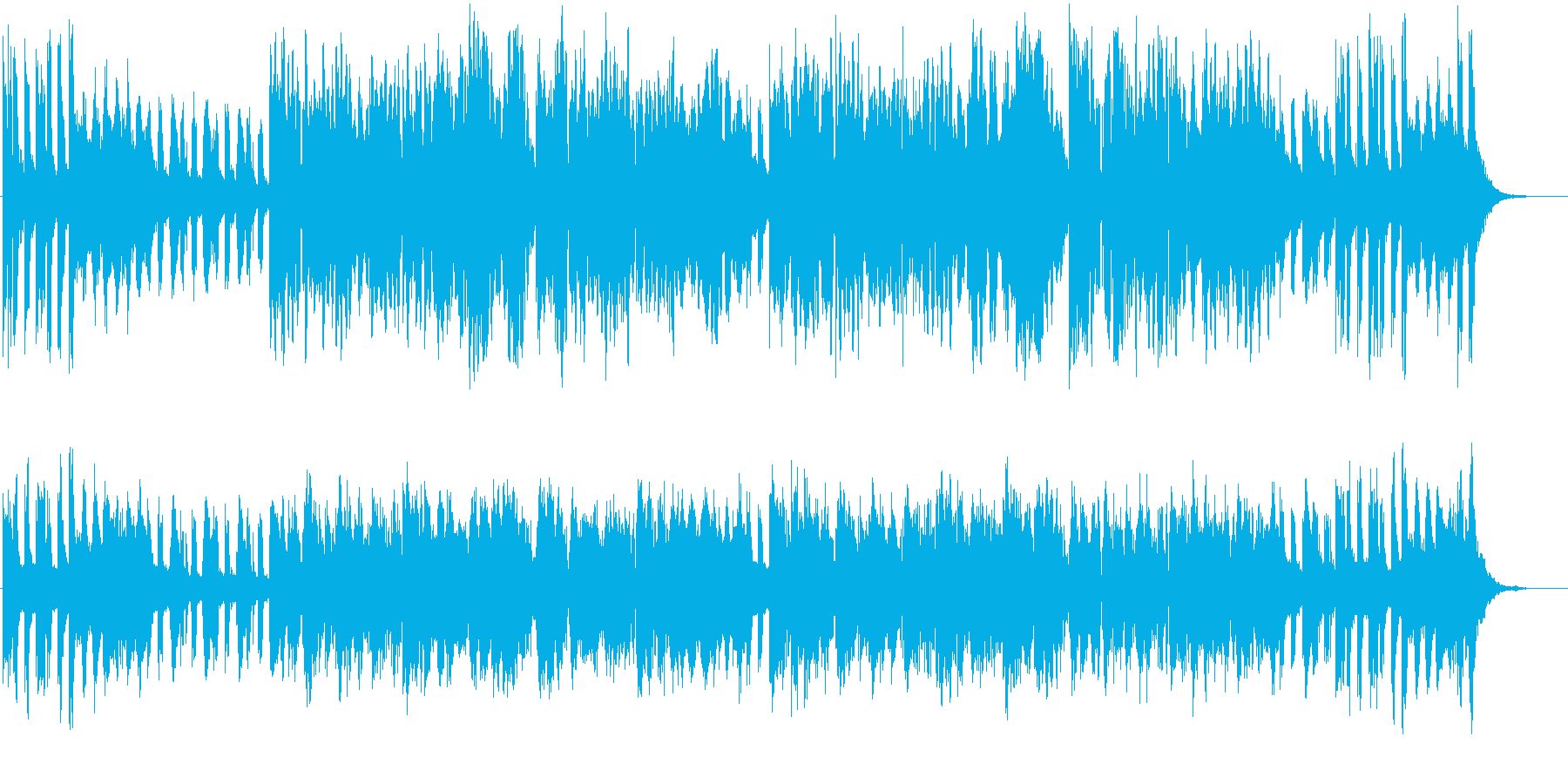 メリーゴーラウンド風ワルツBGM♪の再生済みの波形