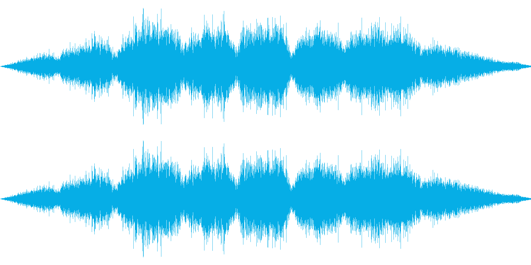 ゴシゴシ(たわしやモップで掃除する音)2の再生済みの波形