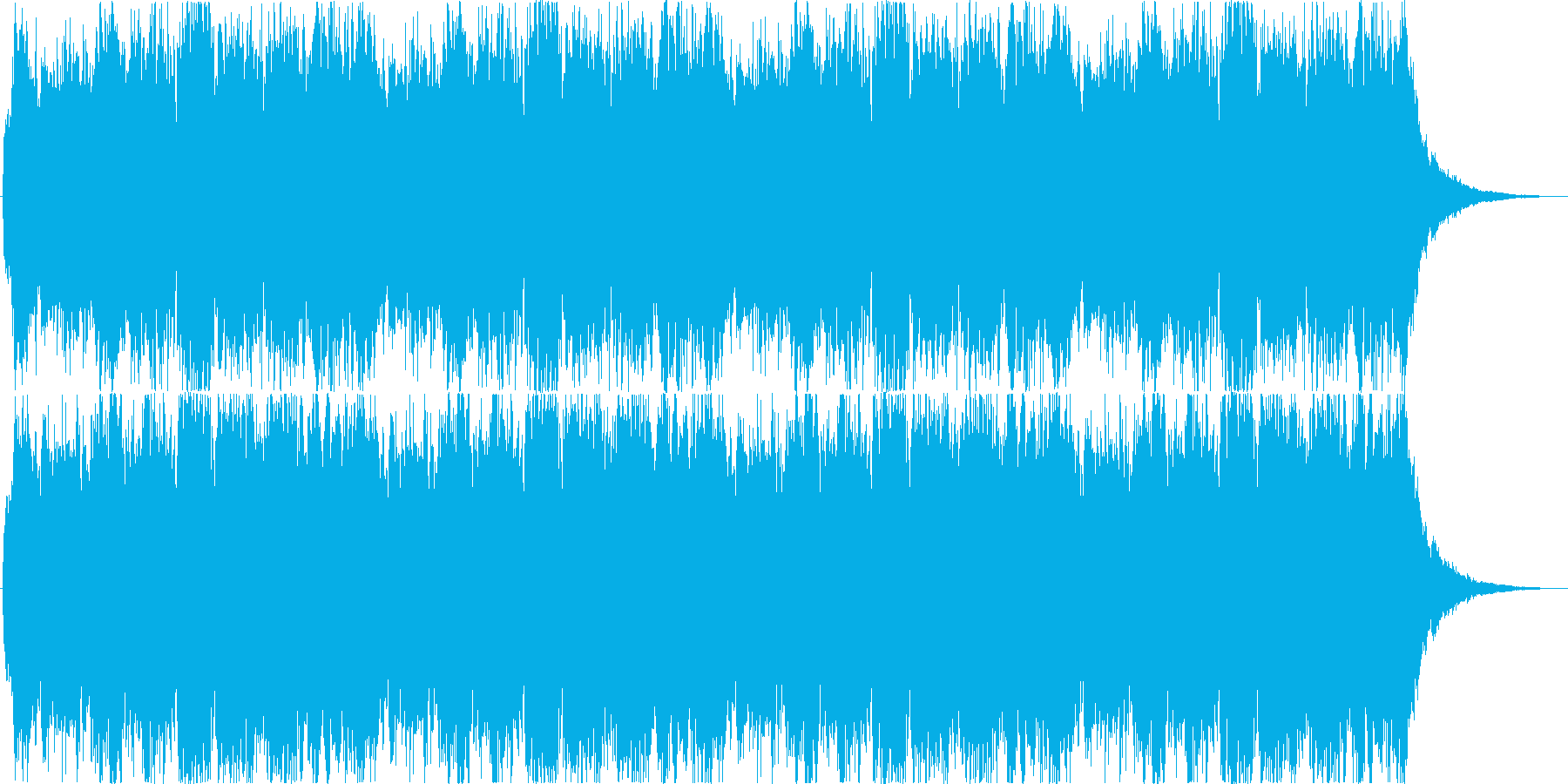 壮大なオーケストラ曲。感動系。ループ。の再生済みの波形