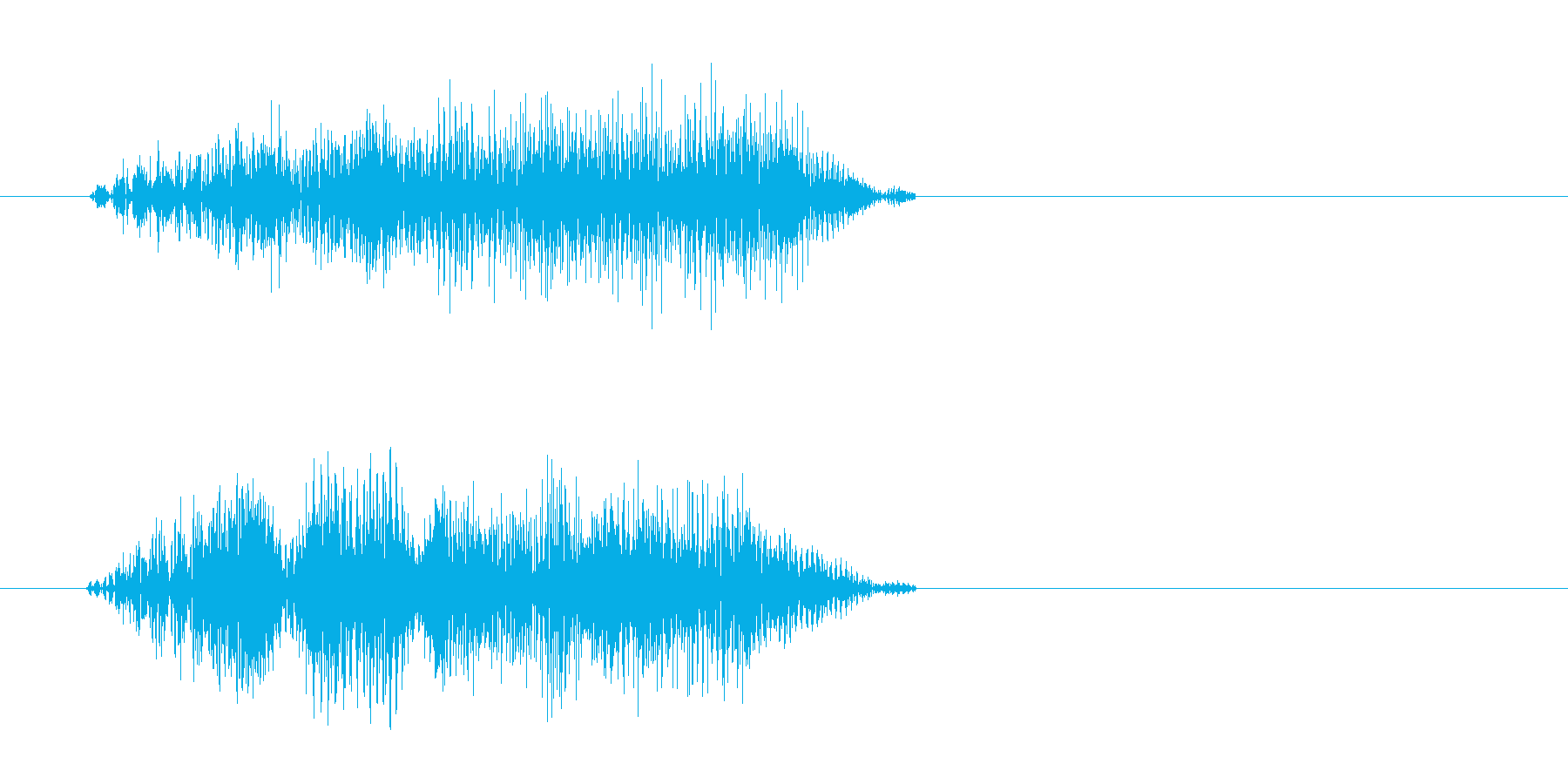 チュイッ(シンプルでレトロな選択音)の再生済みの波形