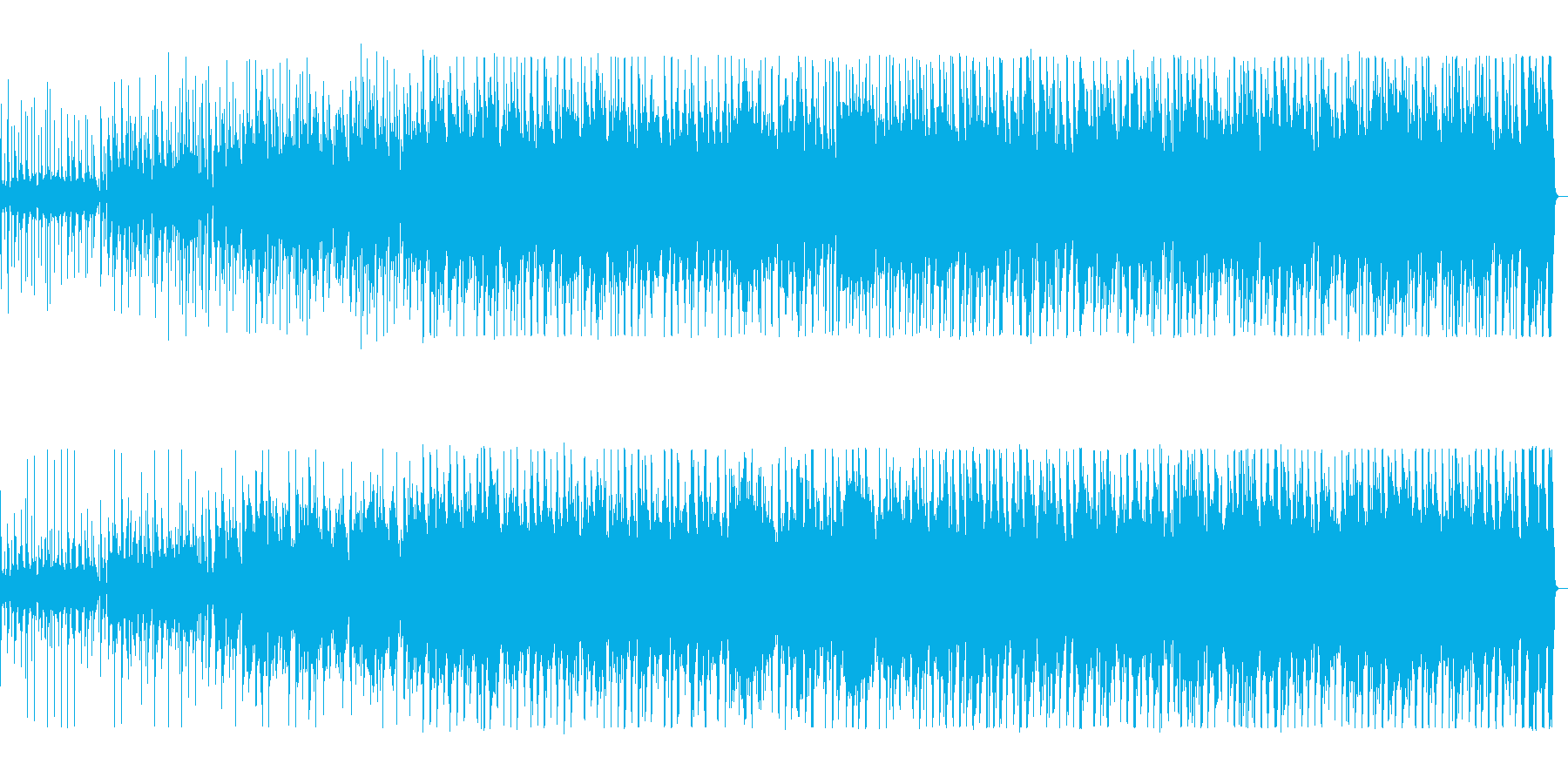 カントリー調の愉快な音楽の再生済みの波形