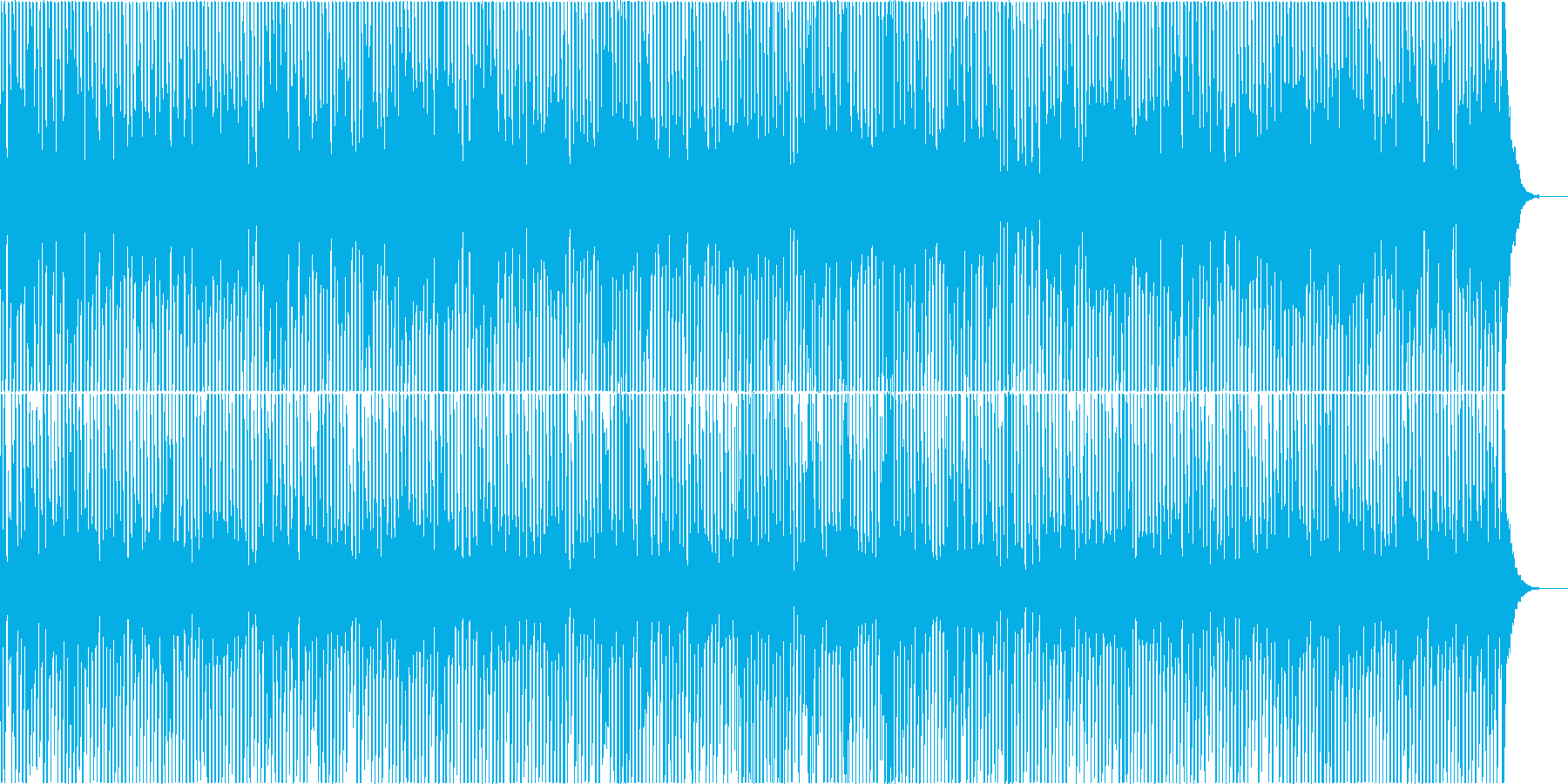 懐かしのジプシージャズの再生済みの波形
