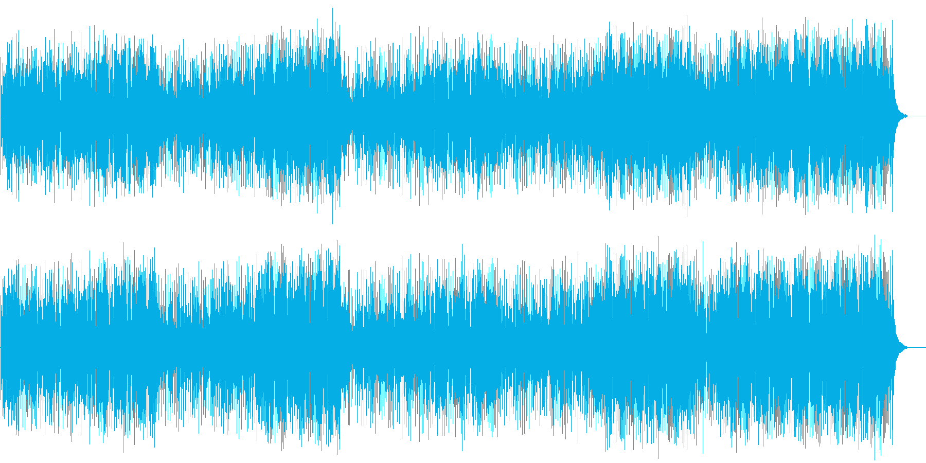 充実したゆったりポップ(フルサイズ)の再生済みの波形