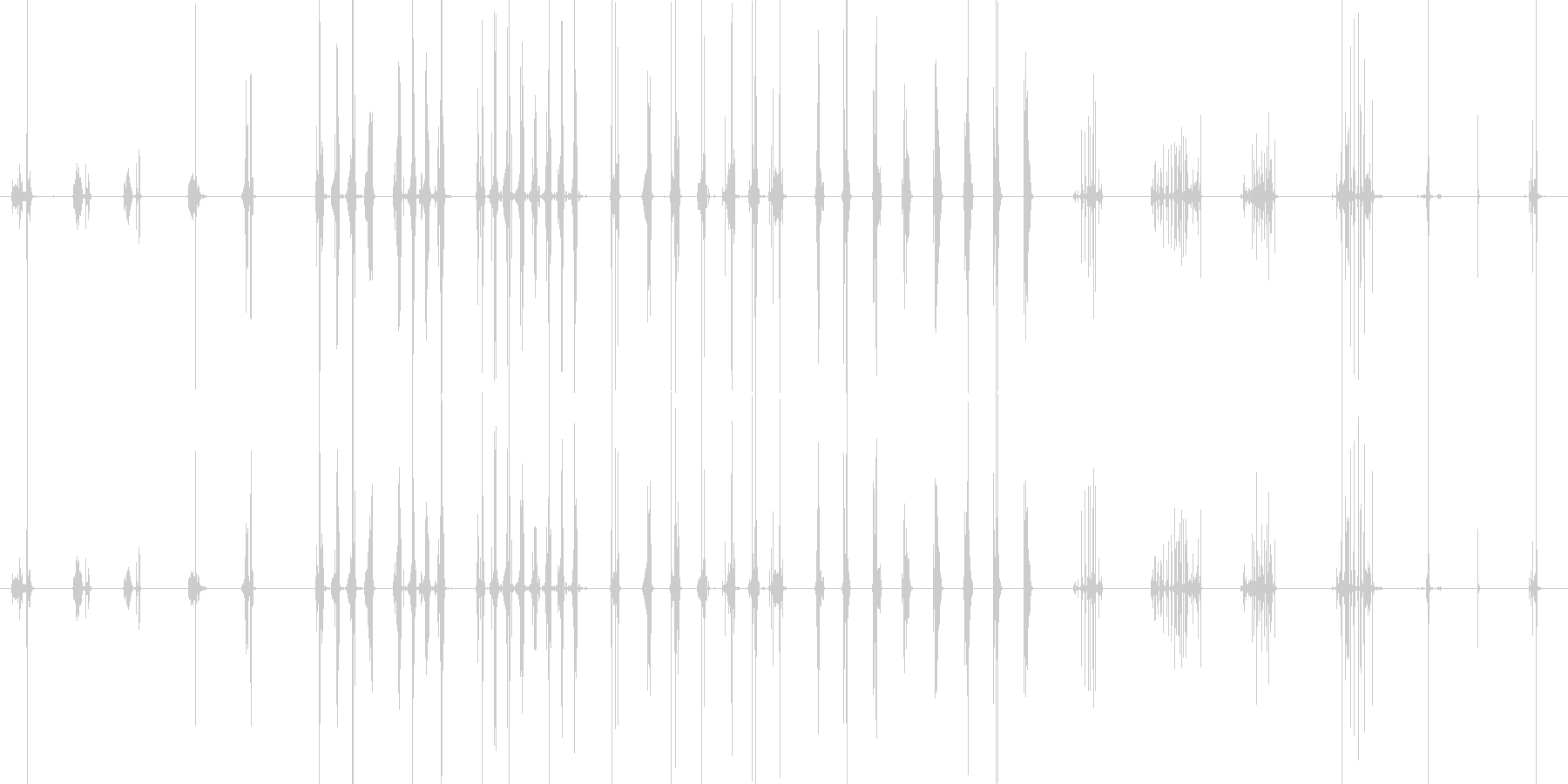 ページを捲ったりパラパラしたり閉じたり。の未再生の波形