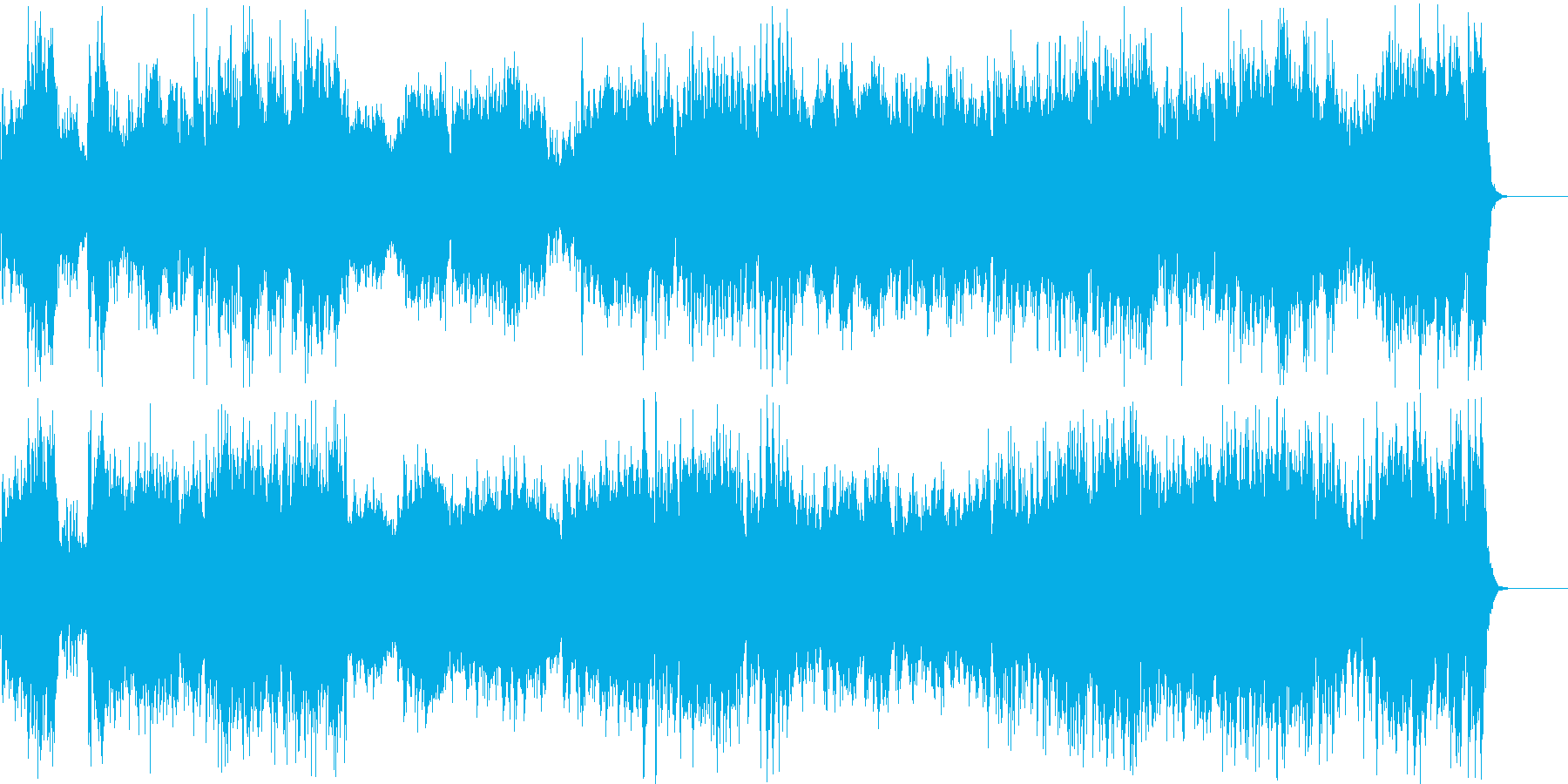 日本の歴史ドラマや映像向け音楽の再生済みの波形