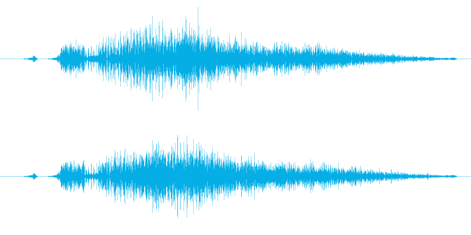 ジャンプ/飛ぶ/はねるに最適な効果音!の再生済みの波形