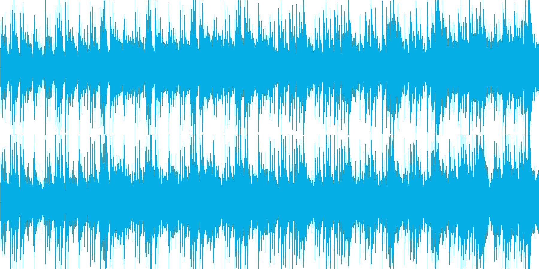 高音質ピアノ都会的BGMスタイリッシュの再生済みの波形