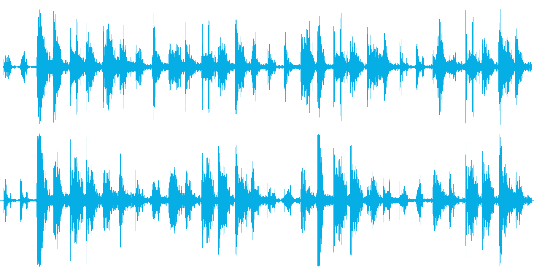 デトロイトを意識した楽曲です。の再生済みの波形