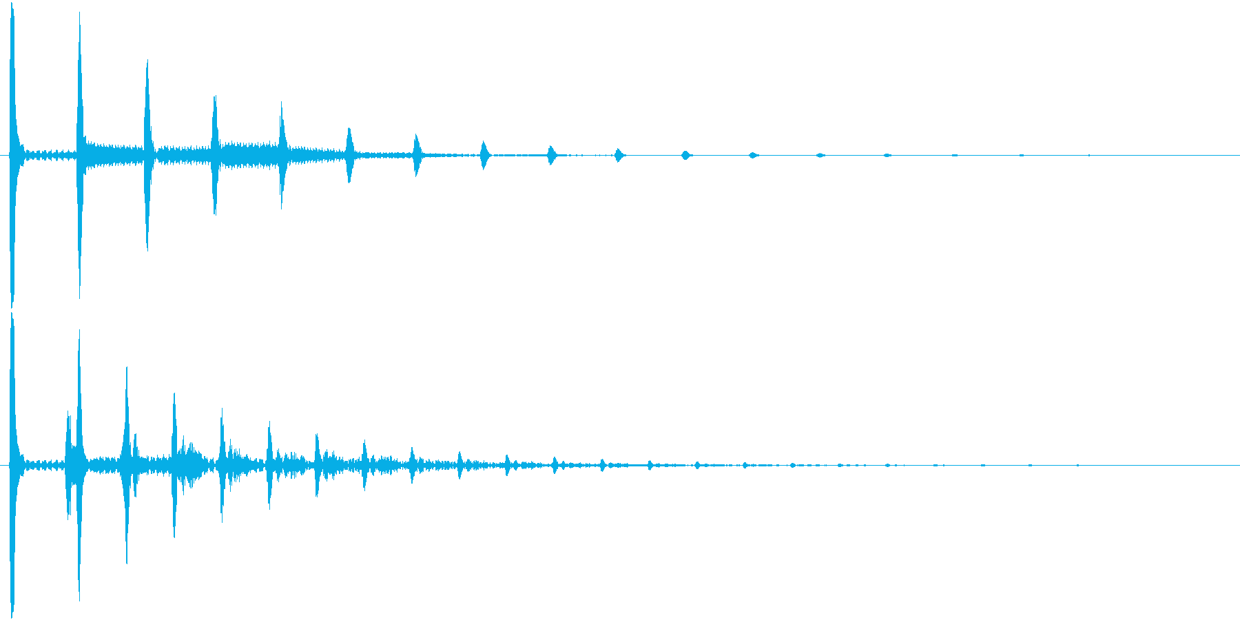 音響処理を意識した短い効果音です。の再生済みの波形