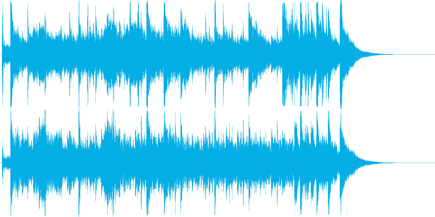 アジアンテイスト_ジングルの再生済みの波形