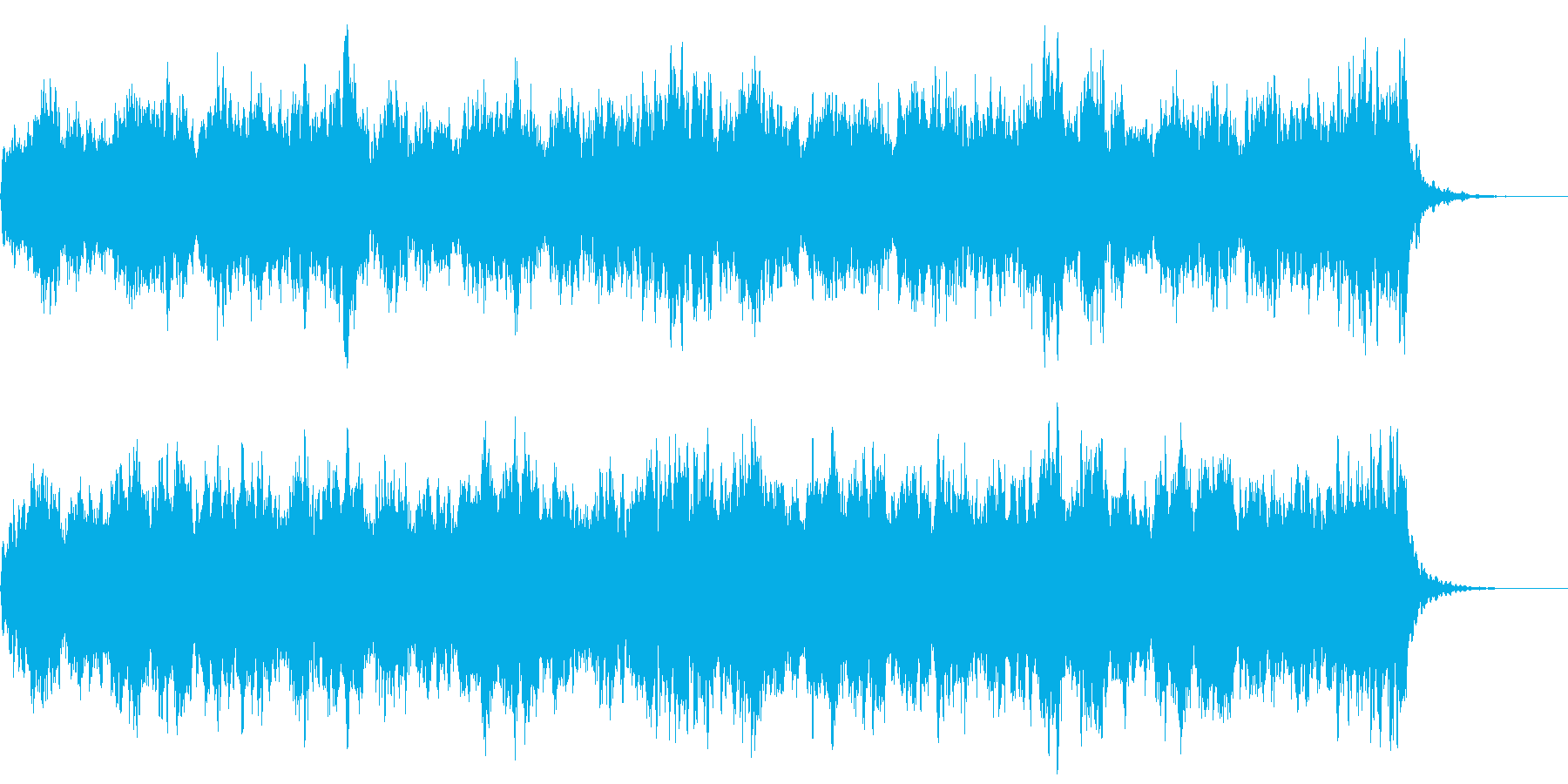 グリーンスリーブス ストリングスの再生済みの波形