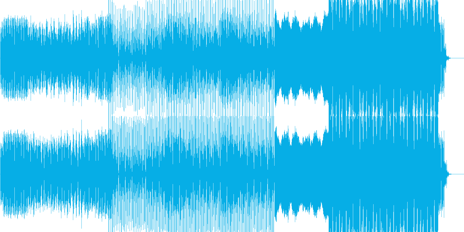 幻想的でパワフルな曲です。ピアノをメイ…の再生済みの波形