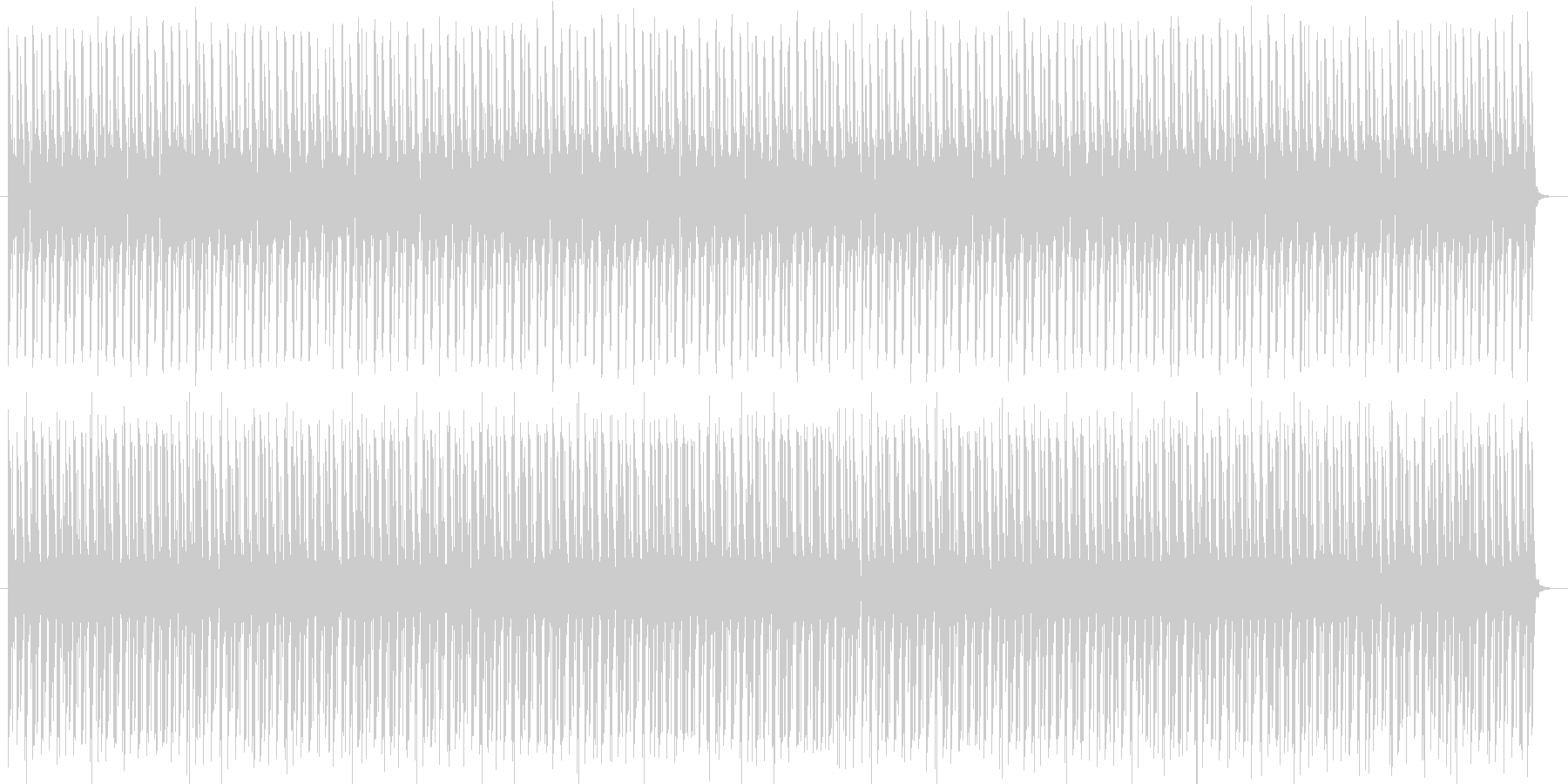 コンガのリズムBGM テンポ120ですの未再生の波形