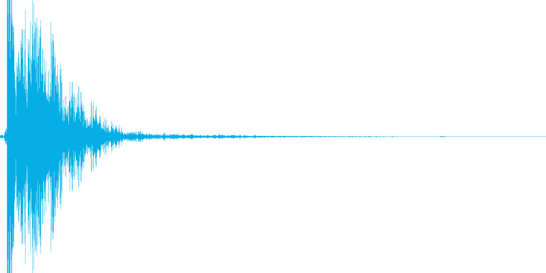 リアル系 ハンドガン1(発砲音) バンの再生済みの波形
