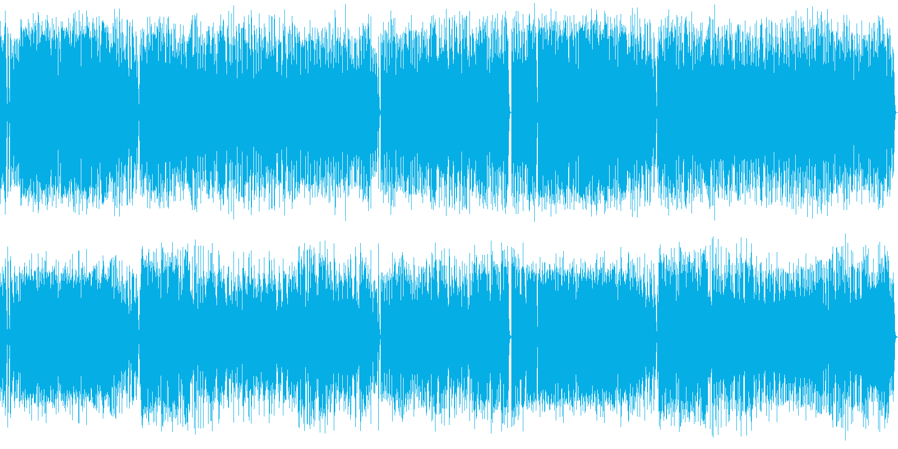 短調のラグタイムピアノ曲 の再生済みの波形