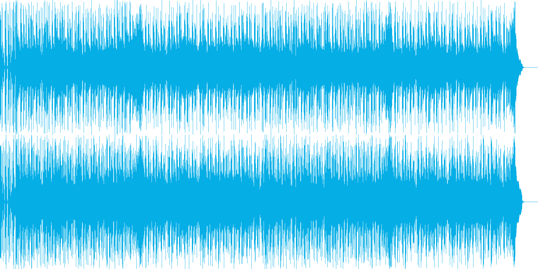 日常系日常系のアコギメインの曲です。の再生済みの波形