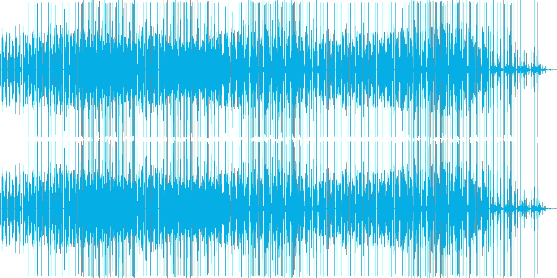 使用用途や曲のイメージを言語化できない用の再生済みの波形