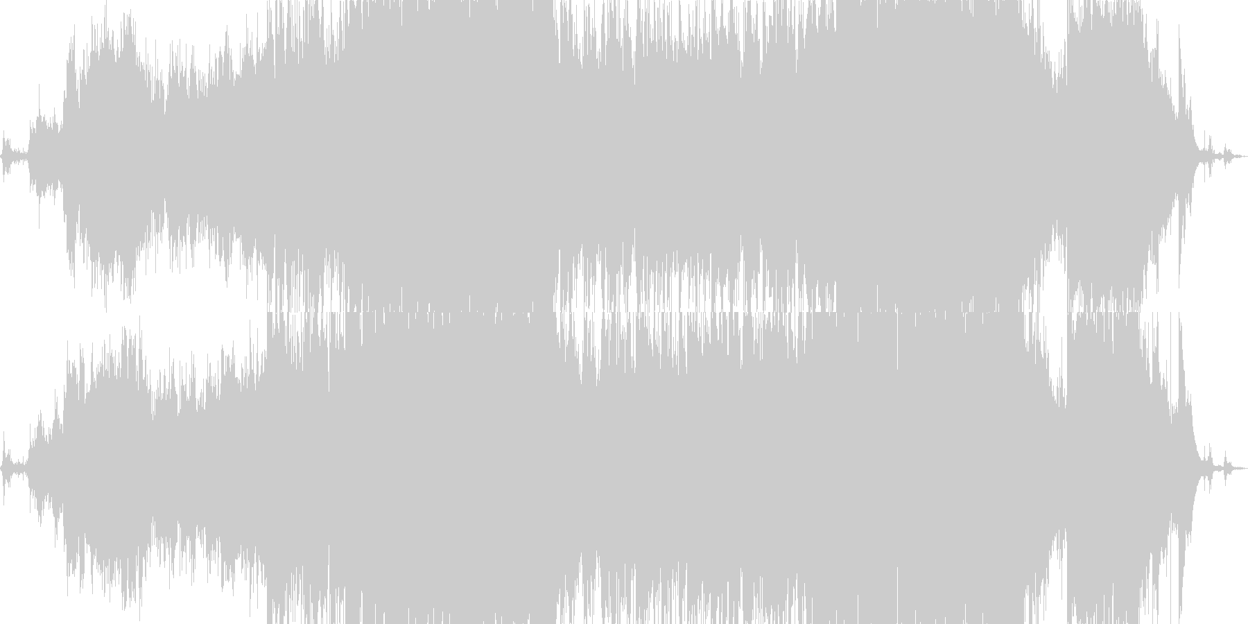 漁師の雰囲気をイメージした哀しい楽曲の未再生の波形
