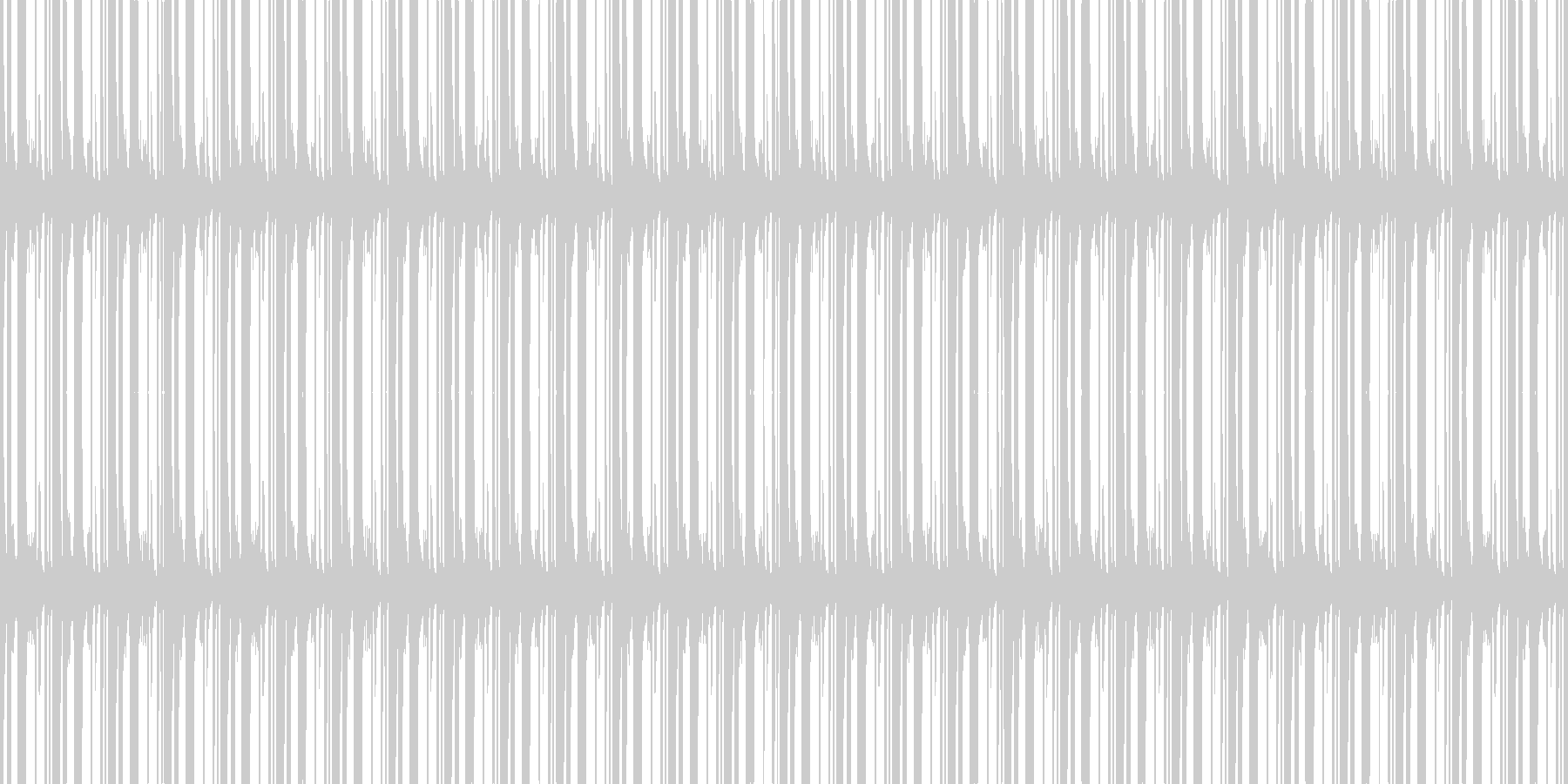 重みの未再生の波形