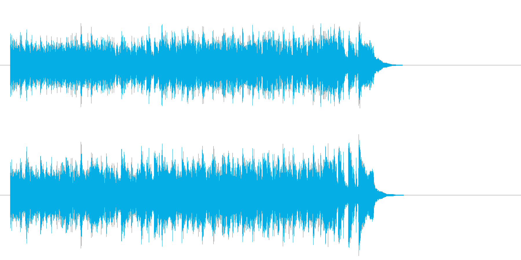 爽やかな歌謡曲風ポップス(イントロ)の再生済みの波形