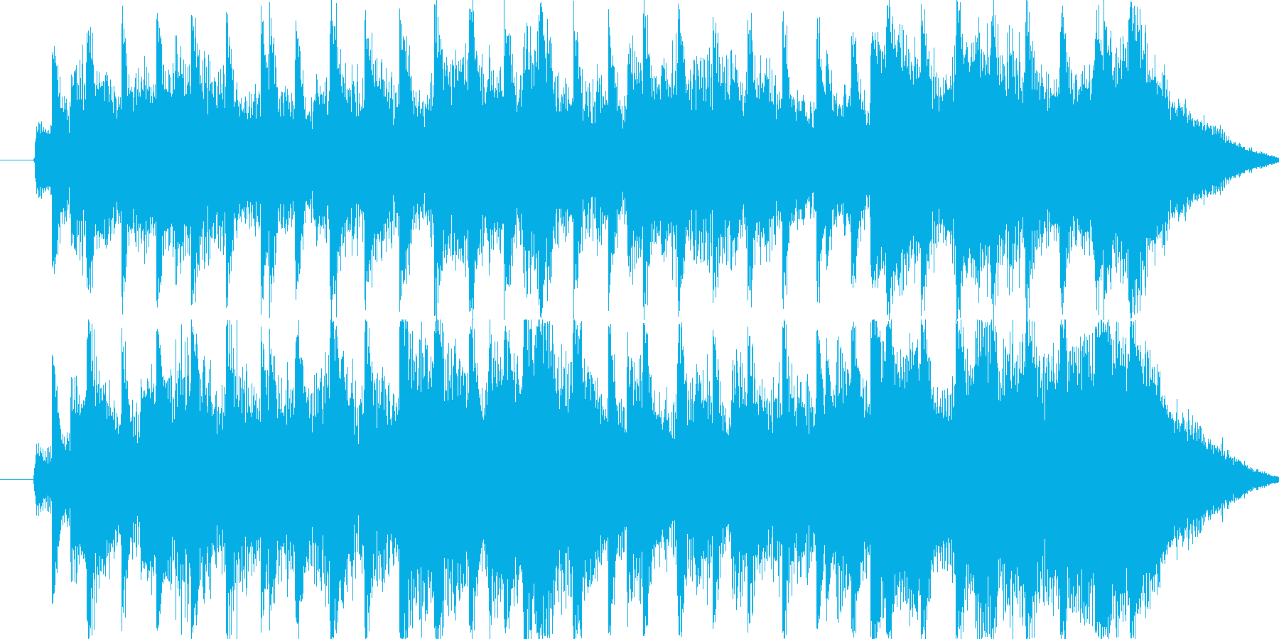 アコギを使った柔らかめなジングルですの再生済みの波形