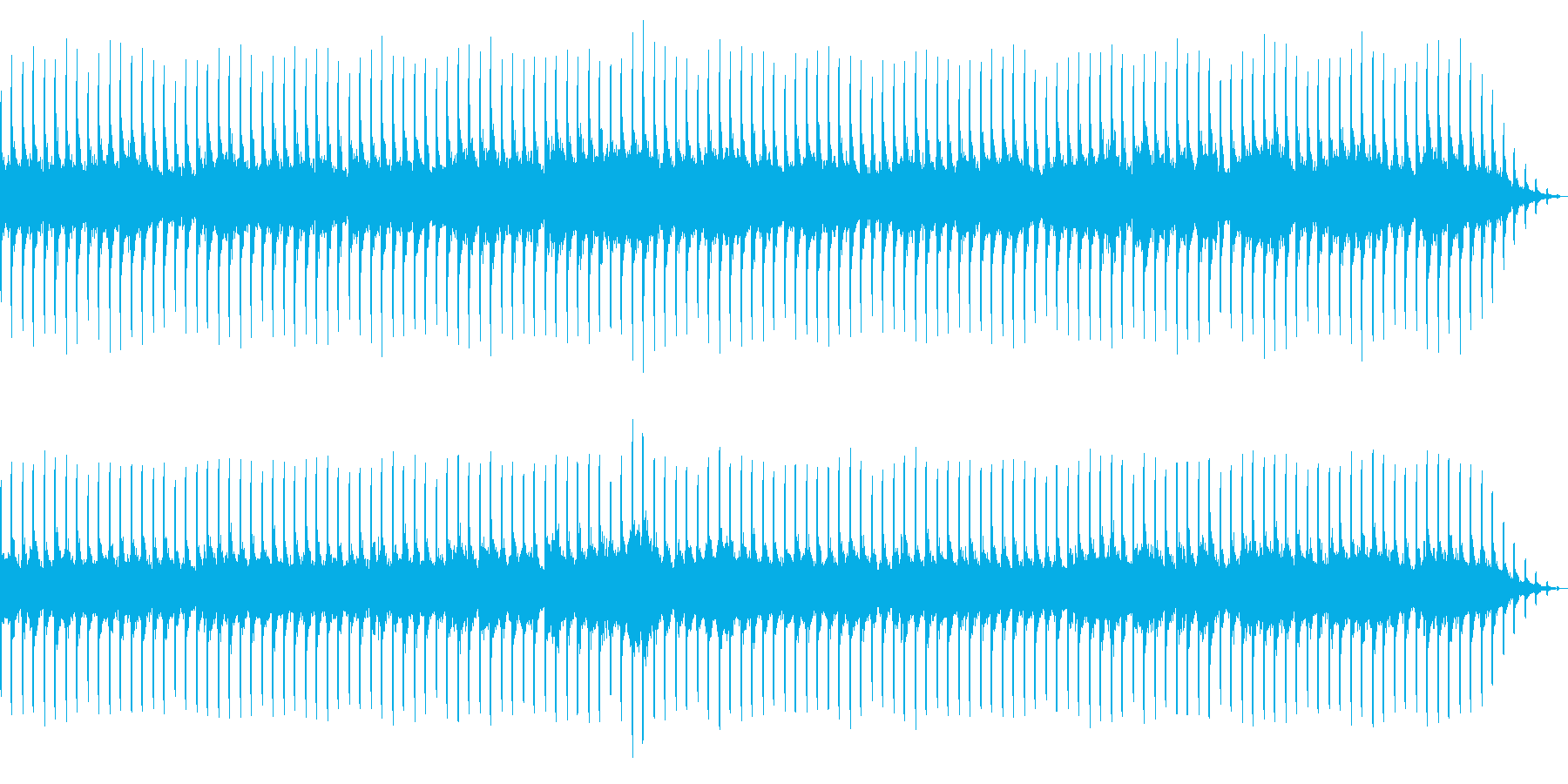 裸のための環境音楽の再生済みの波形