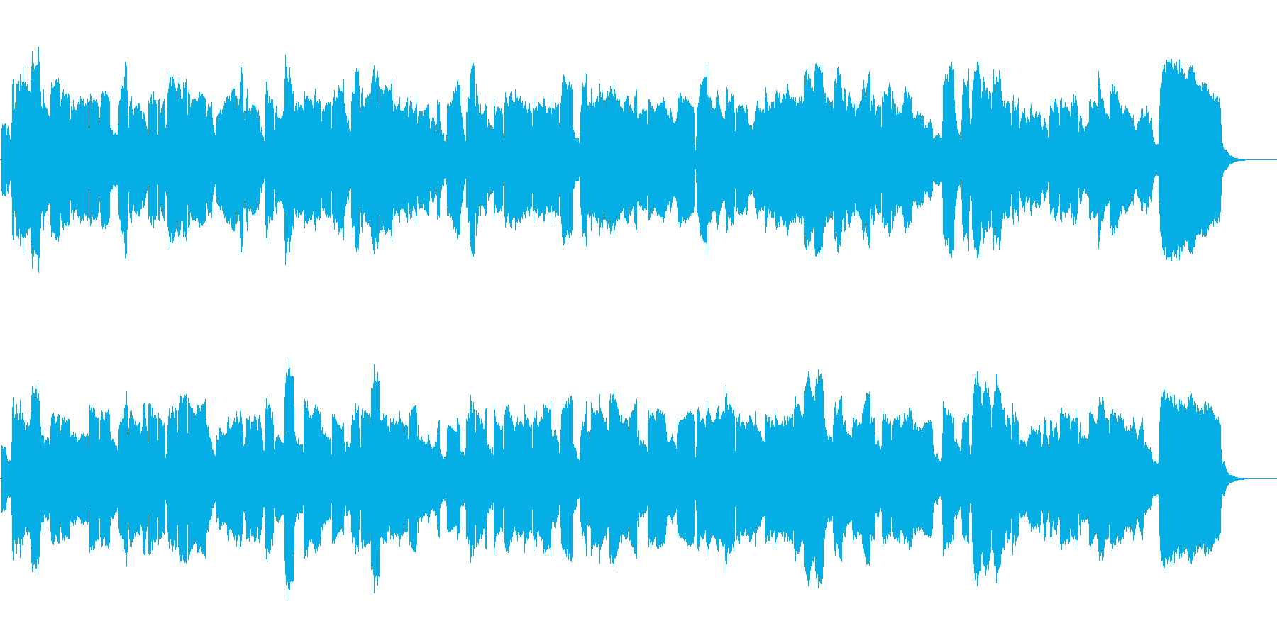【童話プロローグ風BGM】オカリナ絵本の再生済みの波形