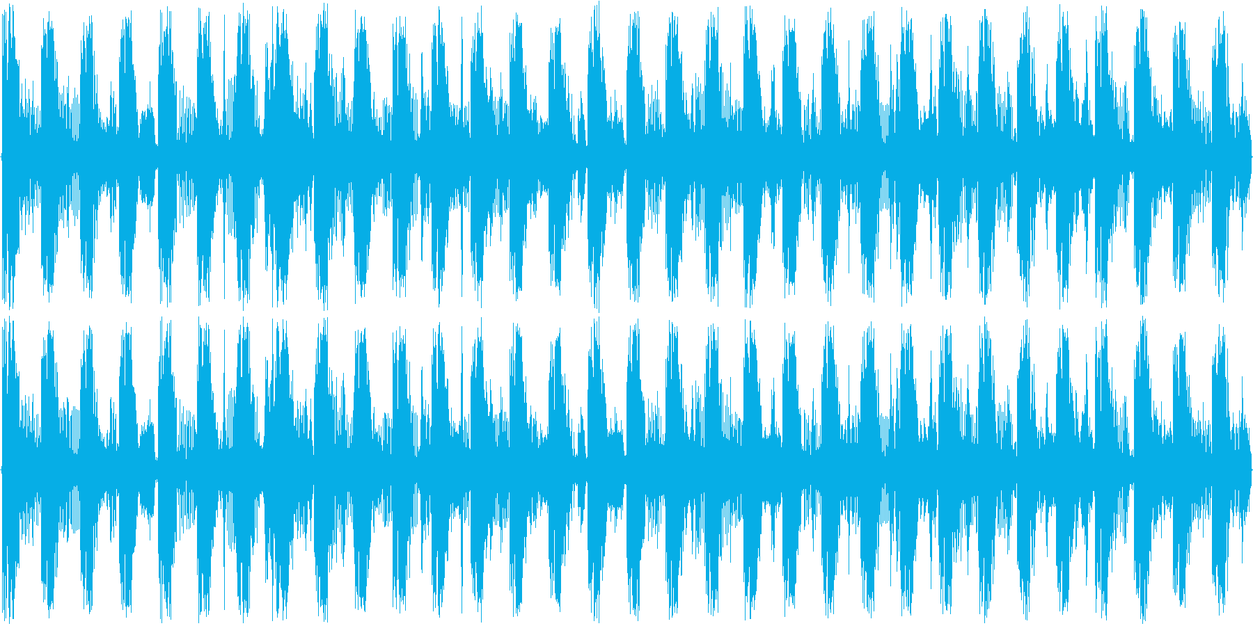 ハウス系のドラムを強調した楽曲です。の再生済みの波形