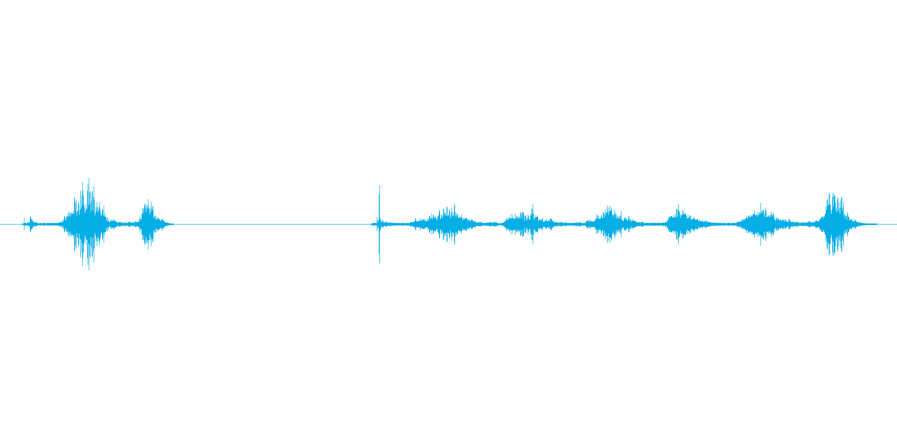 ペンで紙にさらさらと文字を書く音です。の再生済みの波形