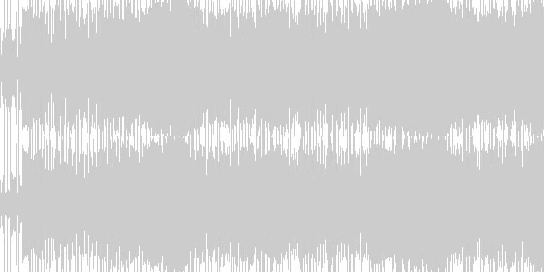 冬のフィールドイメージBGM・戦地に赴くの未再生の波形