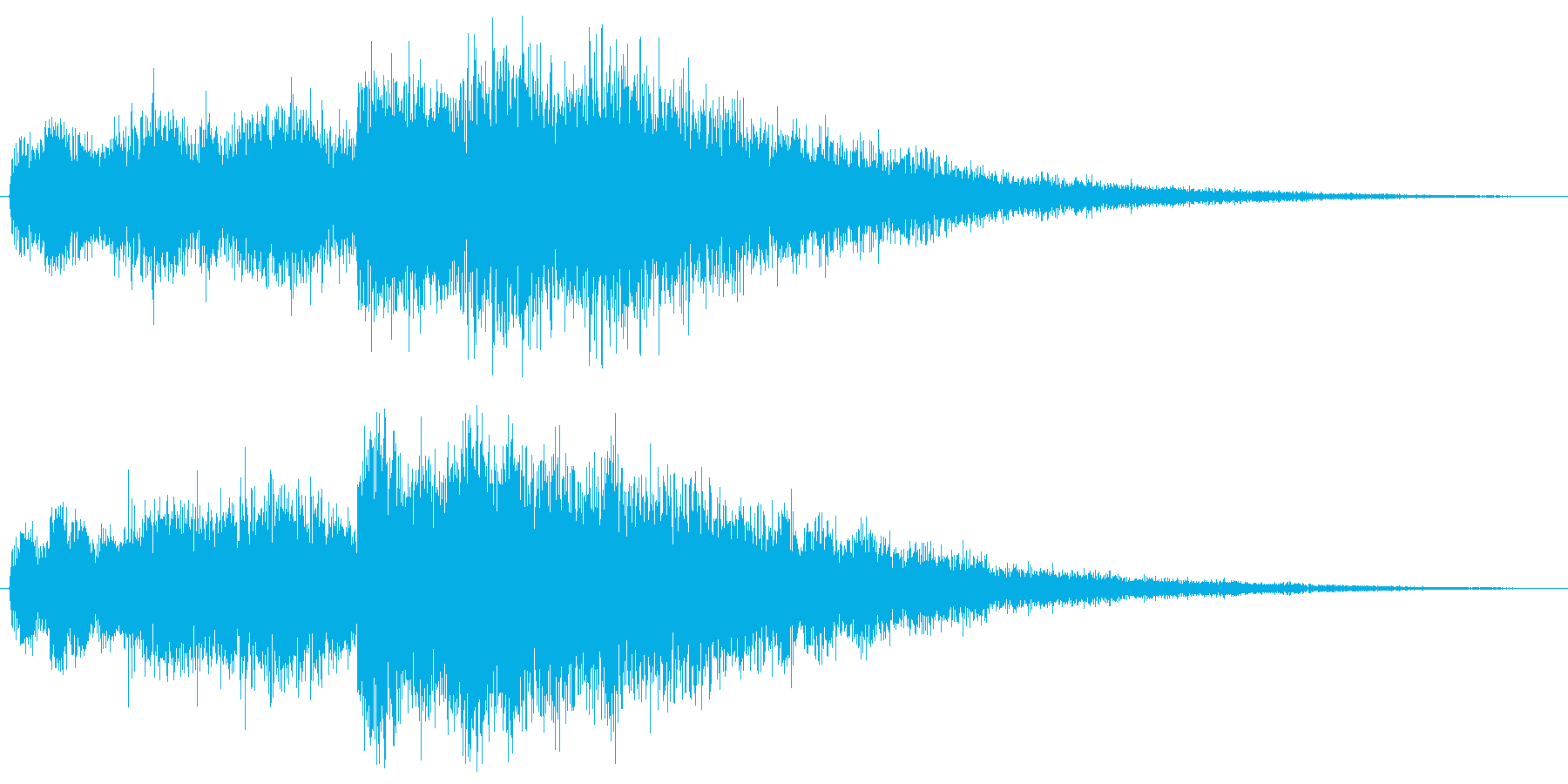 短めのシーンを演出する音です。の再生済みの波形