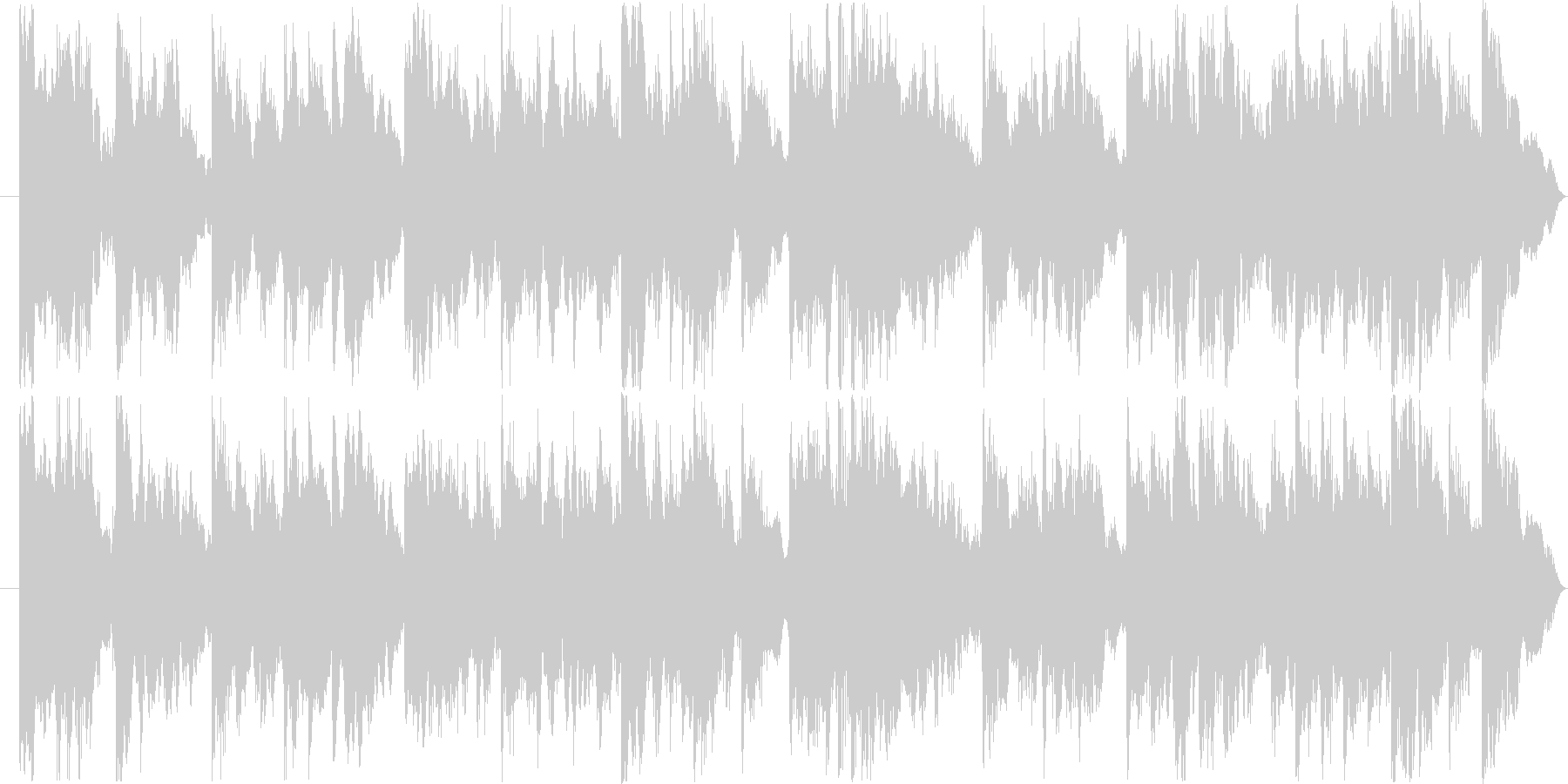エレピソロ音源の未再生の波形