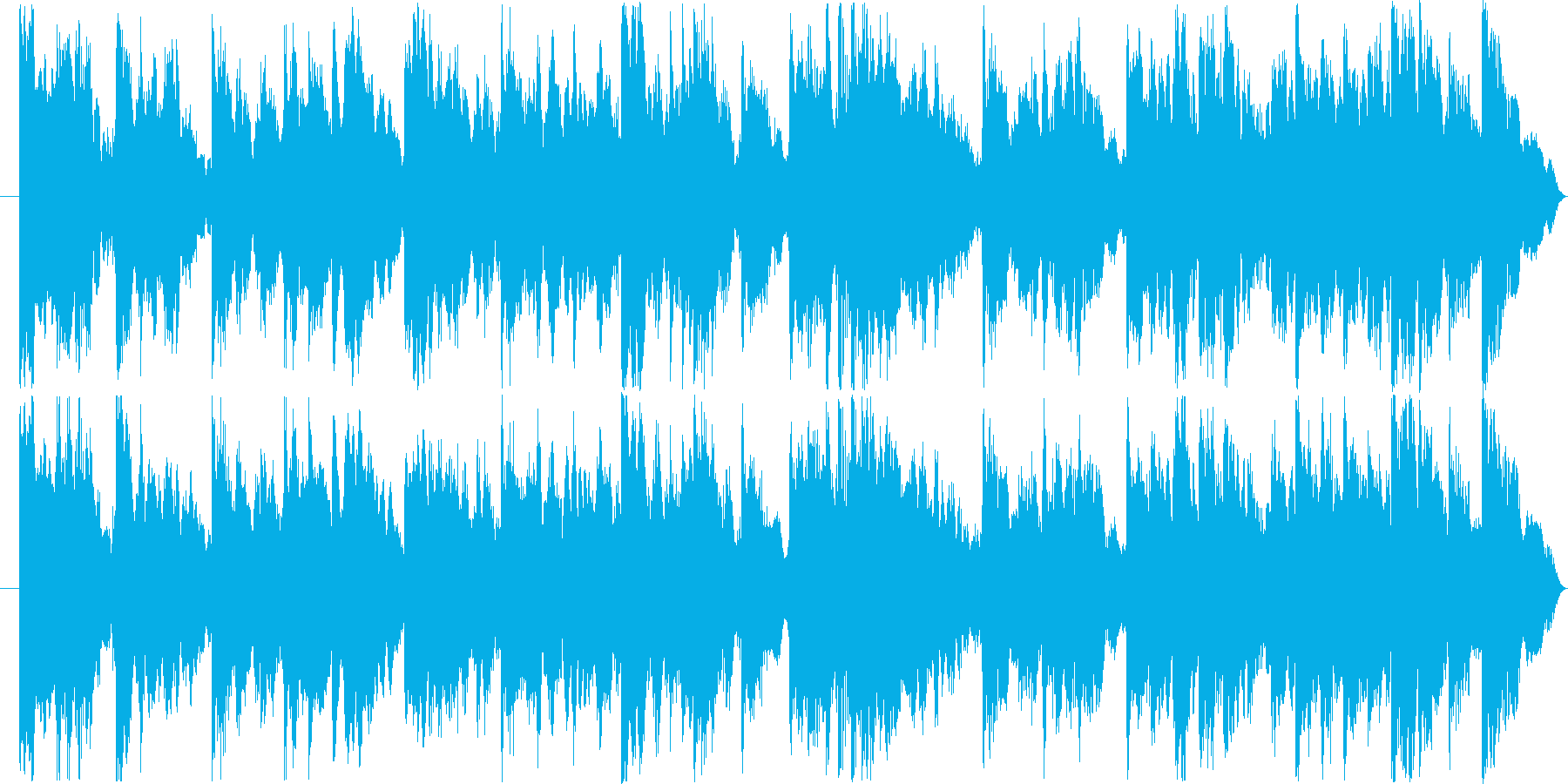 エレピソロ音源の再生済みの波形