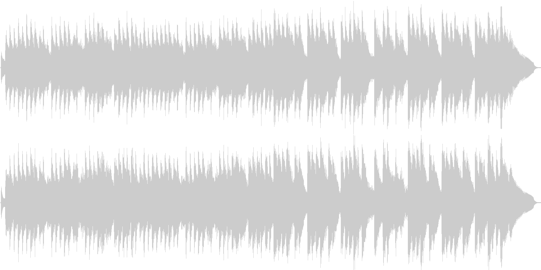 ふられて涙が出そうな時に聴きたい曲の未再生の波形