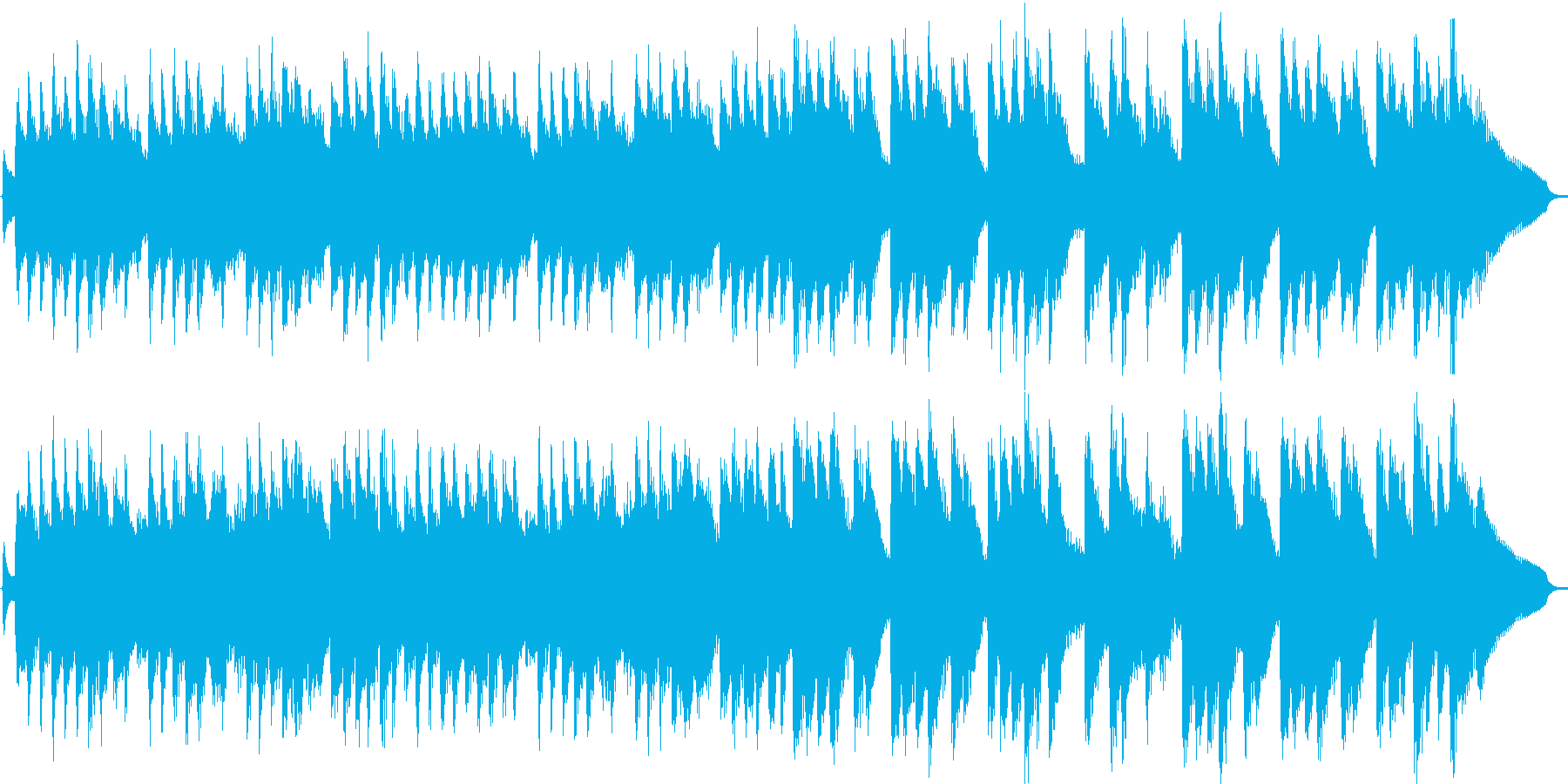 ふられて涙が出そうな時に聴きたい曲の再生済みの波形